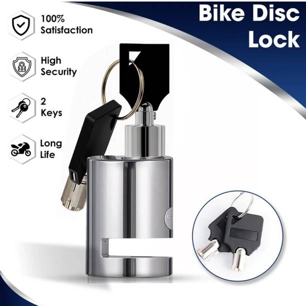 VKHAS Disc Brake Lock For Bike, Scooty, Scooter, Bycle all Type of Disc Front And Rear Universal Disc Lock Heavy Duty Material Disc Lock