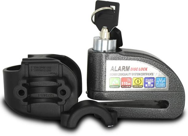 Otoroys Disc lock alarm with black cover Disc lock alarm with cover Disc Lock