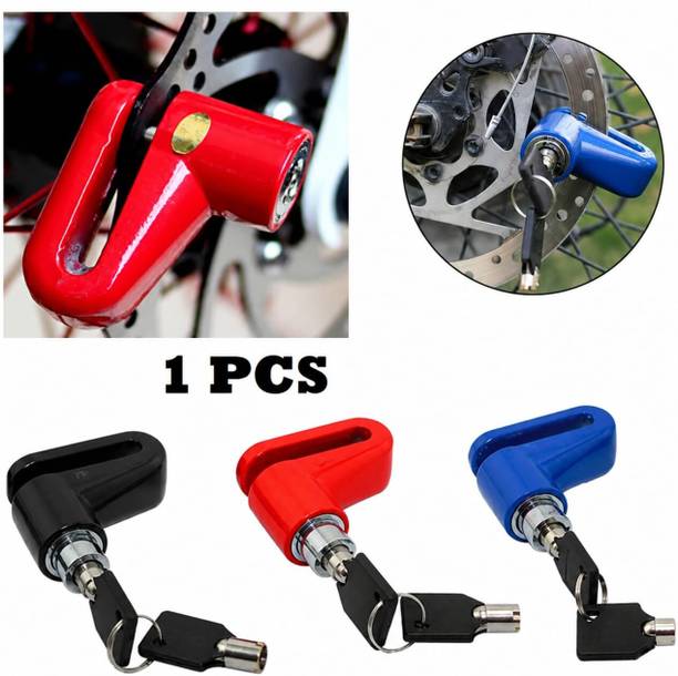 Huims Anti Theft Protection Motorbike Lock | Disc Brake Wheel Lock Heavy material Disc Brake Lock Anti Theft Stainless Steel . Disc Lock