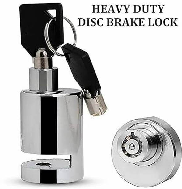 Qnjl Universal Bike Disc Brake Lock Set Bike Safety Mini Anti-Theft Stainless Steel Disc Brake Lock Waterproof Disc Lock