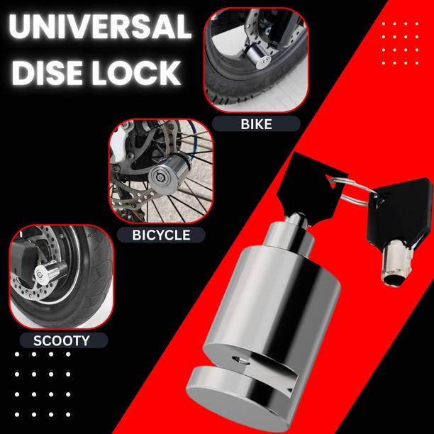 ANYRIDE Disc Lock (Silver) Stainless Steel Disc Brake Lock Heavy Duty Disc Lock