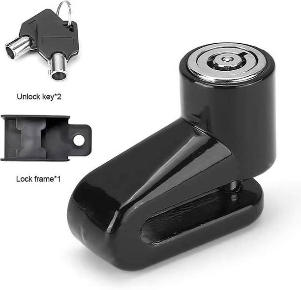 HALLOWS Lock/ Disk Lock Security MD4 Mini Bicycle Motorcycle Disc Brake Lock/ Disk LOCK -45 Disc Lock