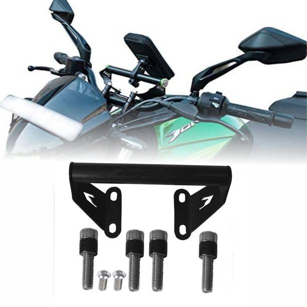 एसरीड Bajaj Dominar 250/400 GPS Mount Bike Mobile Holder Handlebar Hand Guard बाइक मोबाइल होल्डर
