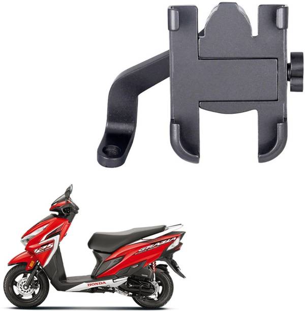 ASRYD Universal Bike Mount Holder Version 2 Metal Body 360 Degree Rotating Mirror B1 Bike Mobile Holder