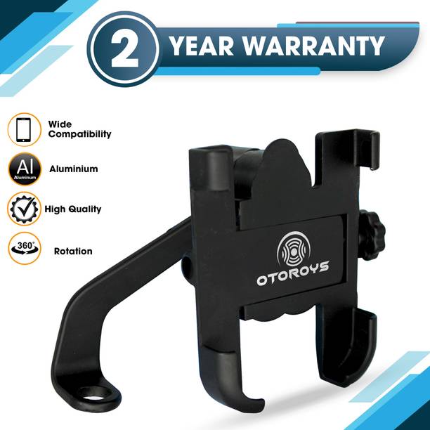Otoroys Universal Bike Mount Holder Verson 2.0 Metal Body 360 Degree Bike Mobile Holder