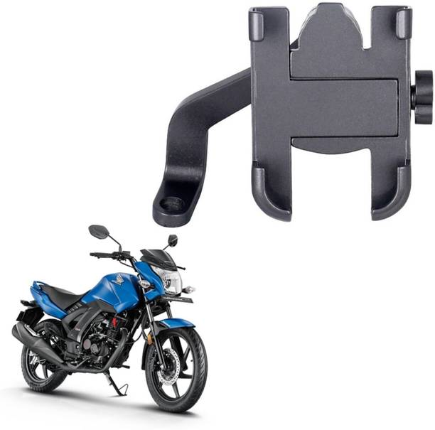 ASRYD Universal Bike Mount Holder Version 2 Metal Body 360 Degree Rotating Mirror B1 Bike Mobile Holder