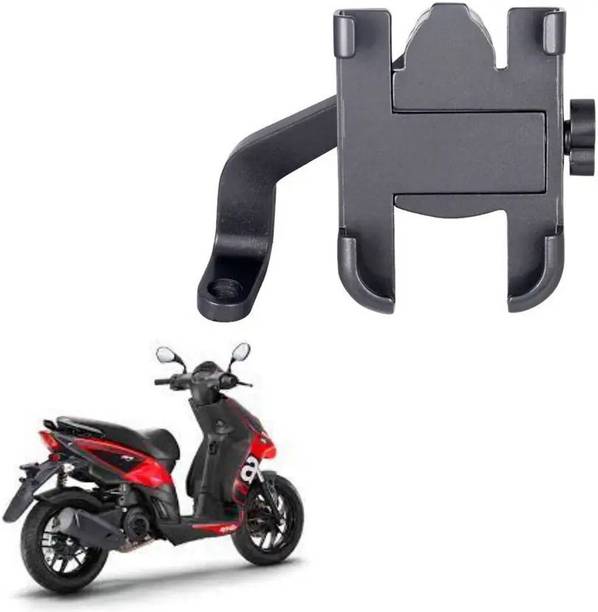 ASRYD Universal Bike Mount Holder Version 2 Metal Body 360 Degree Rotating Mirror B1 Bike Mobile Holder