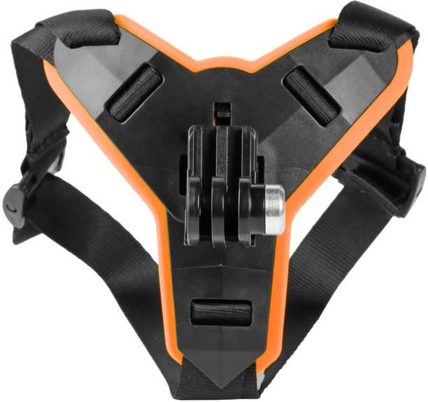 DAZZRIDE Motorcycle Helmet Chin Strap Mount Holder With Phone Clip For GoPro Hero Camera Bike Mobile Holder