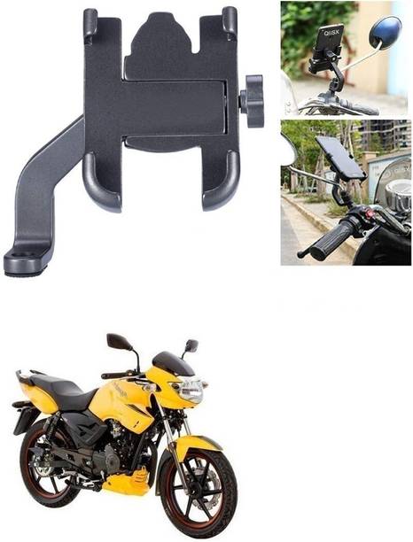 Hench Mirror Fitting Metal Mobile Holder For TVS Apache 150 Bike Mobile Holder