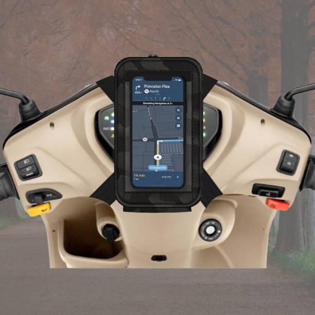 Hench Mobile Holder for Activa Bikes Compatible with All Smartphones-83 Bike Mobile Holder