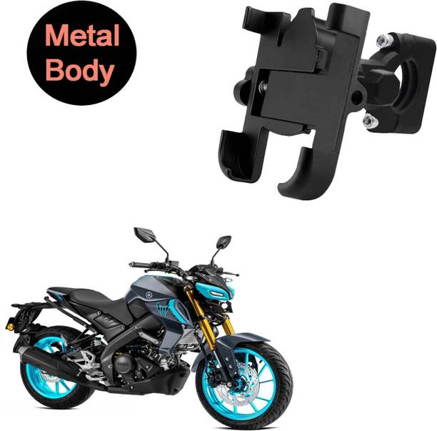 Huims 360 Degree Metal Body Universal Mobile Holder for MT15 ( BS4 + BS6 ) Bike Mobile Holder
