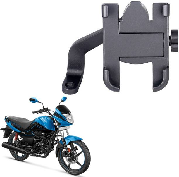 ASRYD 360 Degree Rotating Mirror X37 Universal Bike Mount Holder Version 2 Metal Body Bike Mobile Holder
