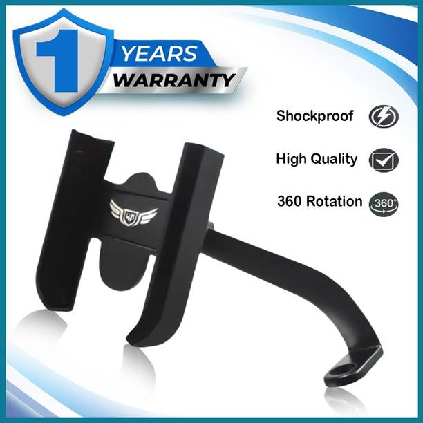 एसरीड Motorcycle Universal Mirror Mobile Holder Without Charger Good Quality बाइक मोबाइल होल्डर