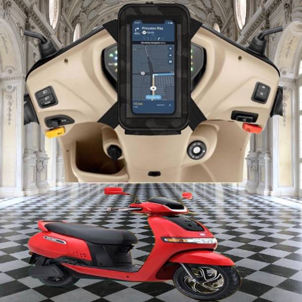 Hench Mobile Holder Pouch Bag for Scooty Activa Jupiter Ola All Scooter 8 Inch-110 Bike Mobile Holder
