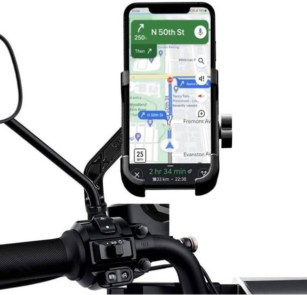 Alltogether 360° Waterproof Motorcycle & Bicycle Mobile Phone Holder Bike Mobile Holder