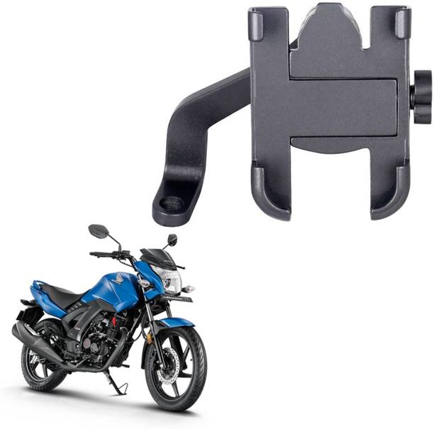 एसरीड 360 Degree Rotating Mirror X64 Universal Bike Mount Holder Version 2 Metal Body बाइक मोबाइल होल्डर