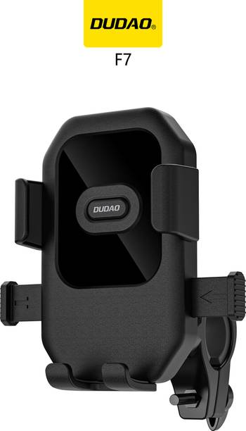 DUDAO Premium Anti Shake & Stable Bike Mobile Holder with Auto Lock 360° Rotation Bike Mobile Holder