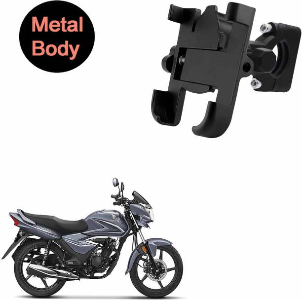 Vagary 360 Degree Metal Body Universal Mobile Holder for Honda CB Shine Bike Mobile Holder