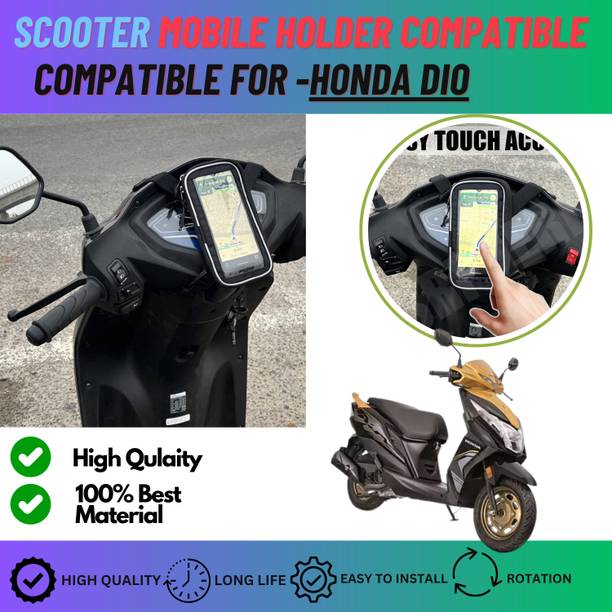 SRPHERE Universal Mobile Holder / Pouch-Bag for Scooters Scooty Bike Mobile Holder