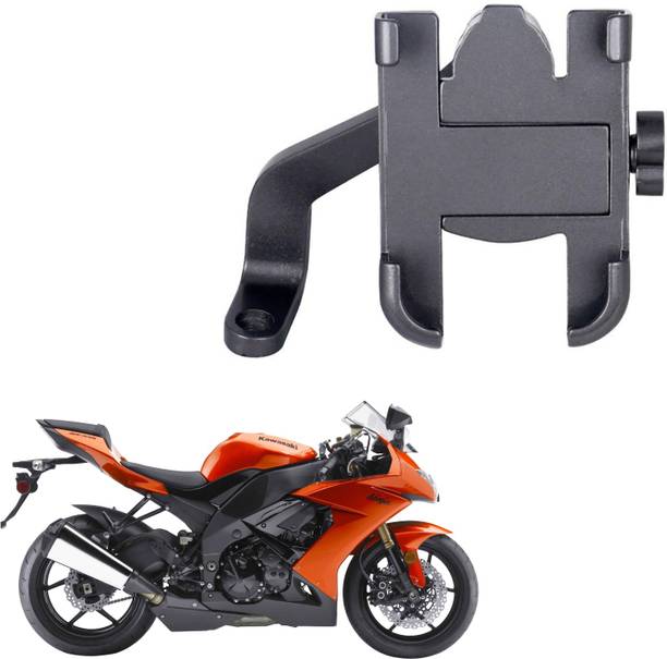ASRYD 360 Degree Rotating Mirror X72 Universal Bike Mount Holder Version 2 Metal Body Bike Mobile Holder