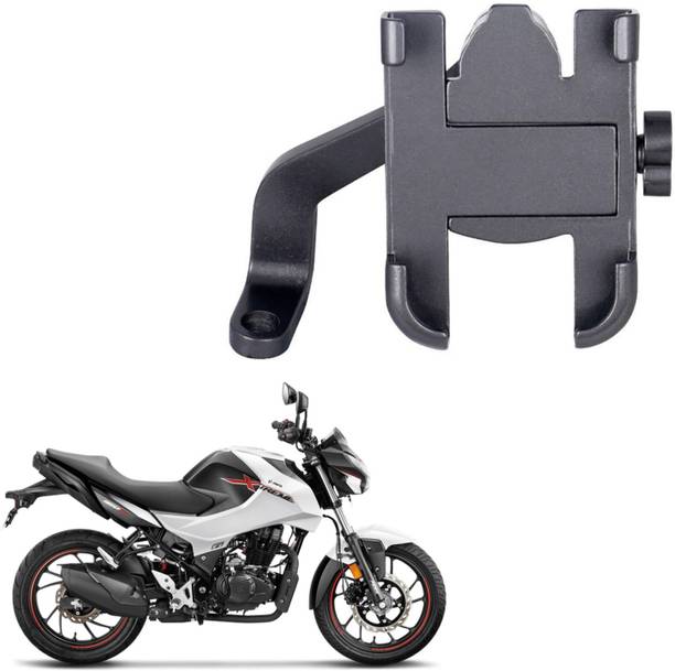 ASRYD 360 Degree Rotating Mirror X42 Universal Bike Mount Holder Version 2 Metal Body Bike Mobile Holder