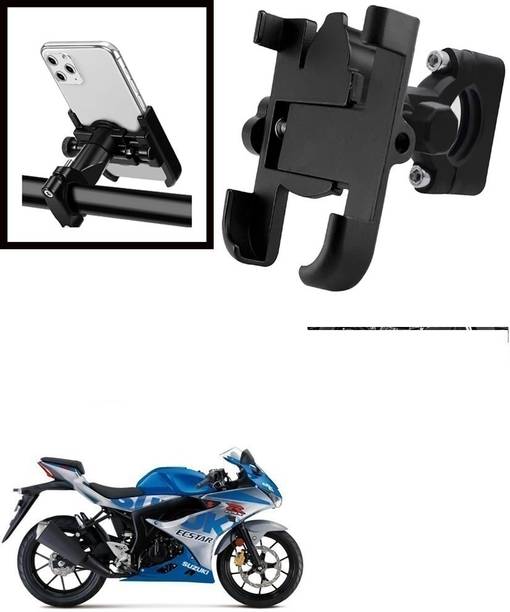 SRPHERE 360 Degree Rotating Mirror Universal Bike Mount Holder Version 2 Metal Body Bike Mobile Holder