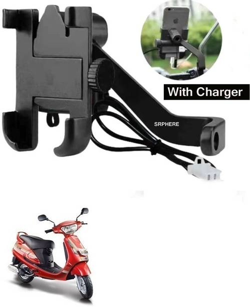 SRPHERE Aluminum Alloy C2 Waterproof bike mobile holder With Charger For Duro DZ Bike Mobile Holder