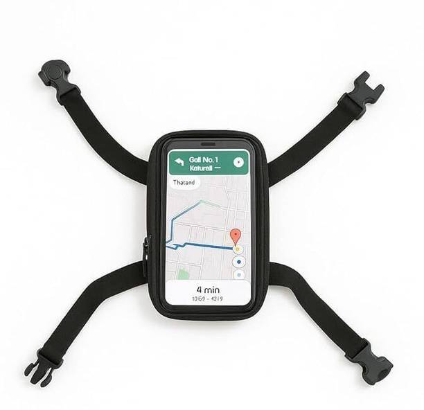 rajcell Scooty Waterproof Mobile Pouch Bike Mobile Hold...