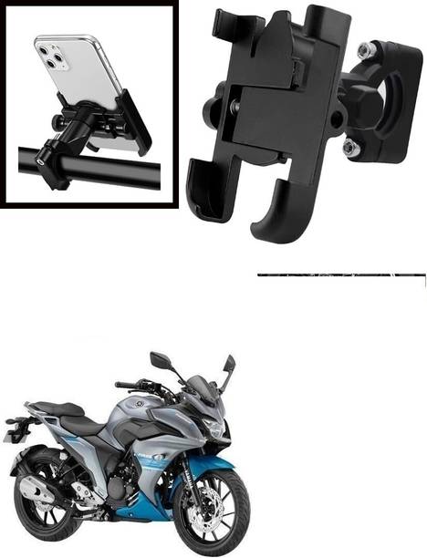 SRPHERE 360 Degree Rotating Mirror Universal Bike Mount Holder Version 2 Metal Body Bike Mobile Holder