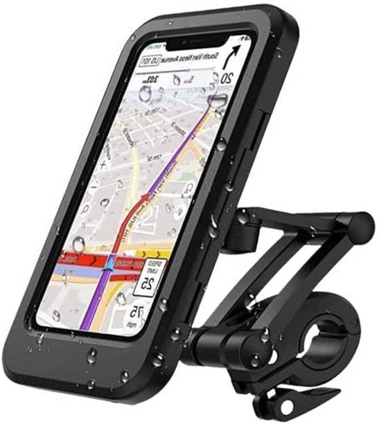 TROST Waterproof Motorcycle & Bike Cell Phone Holder With 360° Adjustable Rotation Bike Mobile Holder