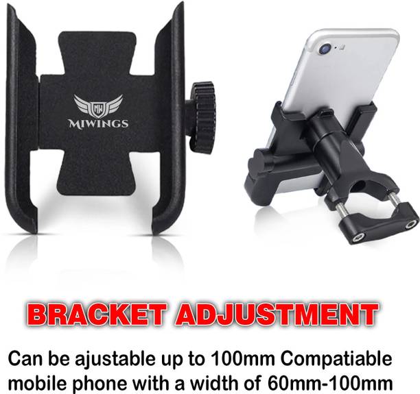 ASRYD Universal Bike Mount Holder Version 2.0 Metal Body 360 Degree Bike Mobile Holder