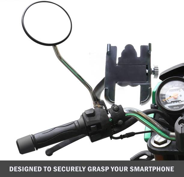 Hench C2 Phone Holder Motorbike Rearview Mirror Holder Mount Universal Bike Mobile Holder