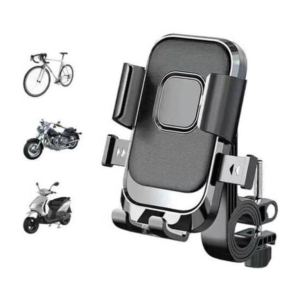 RGV XY-088 | One-Click Lock, Anti-Shake Grip & 360° Rotation Universal Bike Mobile Holder