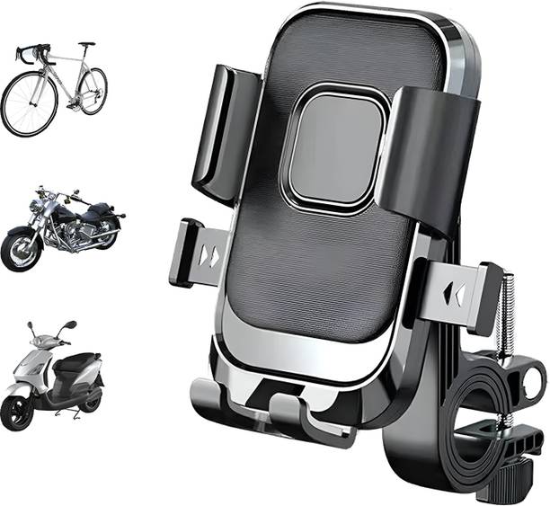 HACKSOW XY088 AutoLock Grip Mobile Holder for Bikes Bike Mobile Holder