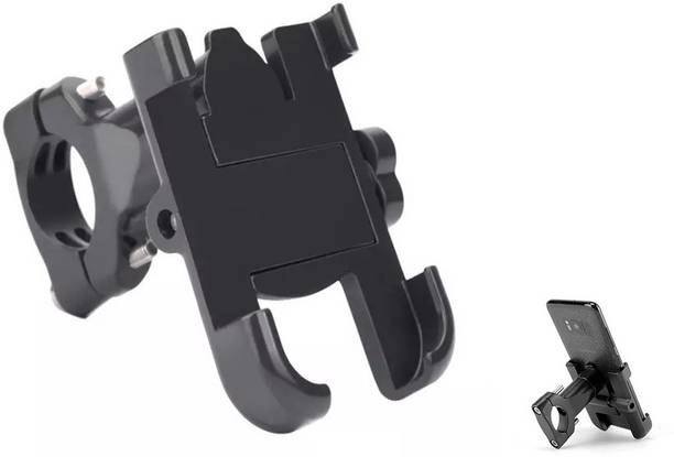 Huims Universal Bike Mount Holder Version 2.0 Metal Body 360 Degree Bike Mobile Holder