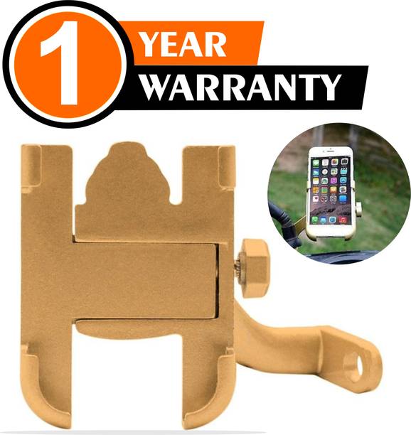 एसरीड Bike Handle Mount Mobile Holder Verson 3.0 Metal Body 360 Degree Rotating बाइक मोबाइल होल्डर