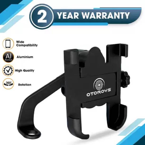 DAZZRIDE Metal Body 360 Degree Bike Mobile Holder Bike Mobile Holder