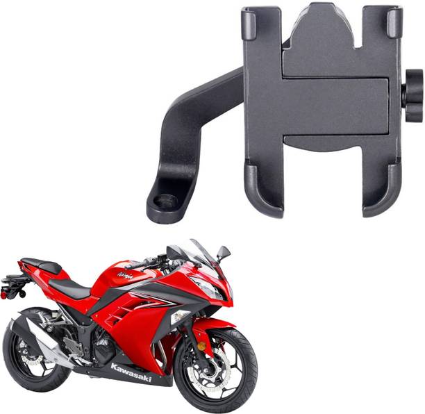 ASRYD 360 Degree Rotating Mirror X69 Universal Bike Mount Holder Version 2 Metal Body Bike Mobile Holder