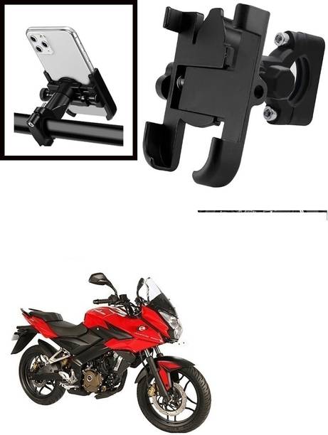 SRPHERE 360 Degree Rotating Mirror Universal Bike Mount Holder Version 2 Metal Body Bike Mobile Holder