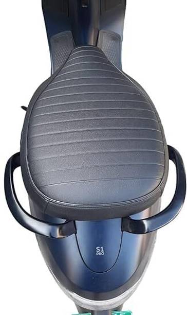 carbox S1, S1 pro Gen 2 ,Gen 3 OLA Black Single Bike Seat Cover For Ola S1, S1 Pro