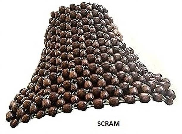 Q1 Beads Wooden cushion Gel pad for all the Bike SCRAM Single Bike Seat Cover For Royal Enfield Scram