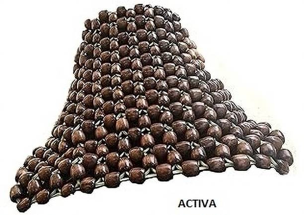 Q1 Beads Wooden cushion Gel pad for all the Bike ACTIVA Single Bike Seat Cover For Honda Activa