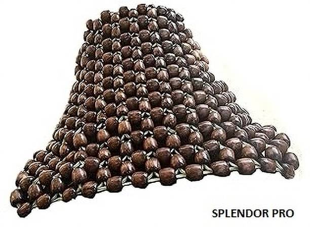 Q1 Beads Wooden cushion Gel pad for all the Bike SPLENDOR PRO Single Bike Seat Cover For Hero Splendor Pro