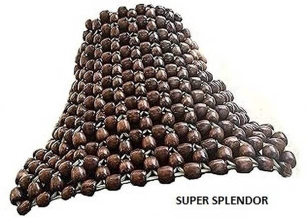 Q1 Beads Wooden cushion Gel pad for all the Bike SUPER SPLENDOR Single Bike Seat Cover For Hero Super Splendor