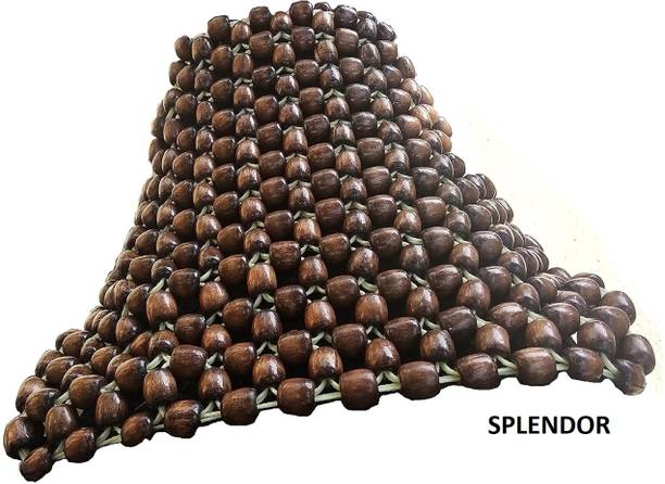 Q1 Beads Wooden cushion Gel pad for all the Bike -SPLENDOR Single Bike Seat Cover For Hero Splendor