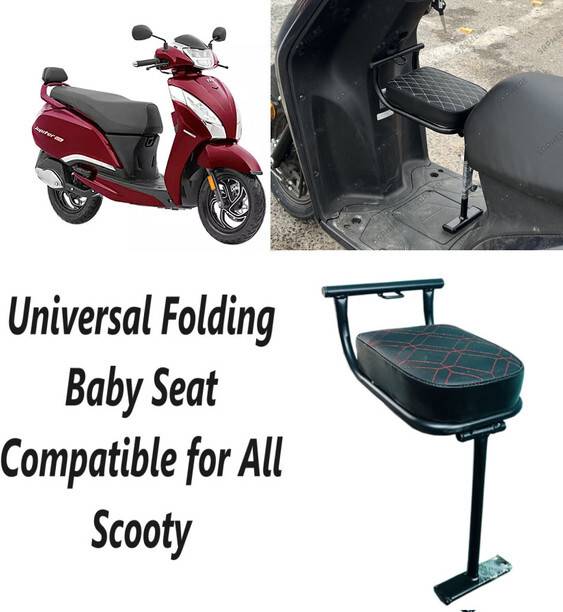 SRPHERE Baby/Child Seat For Activa,Maestro,Jupiter, Access Bike Crash Guard (Honda) Single Bike Seat Cover For NA NA
