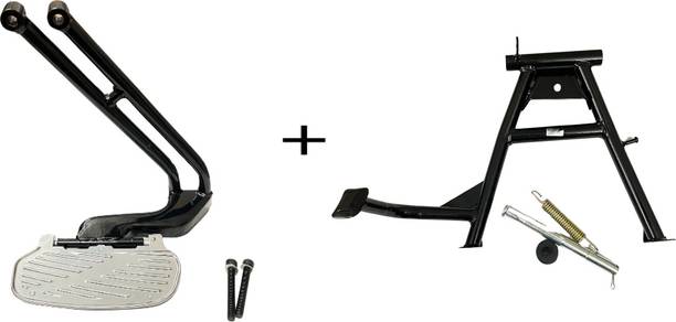 Digital Craft Footrest & Centre Stand Compatible for CHETAK EV [ Pack of 2 ] Bike Centre Stand