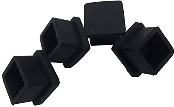 SHASALES Square Rubber Cap Chair/Table Leg Cap Floor Protector & Furniture Cover Bike Silencer Rubber