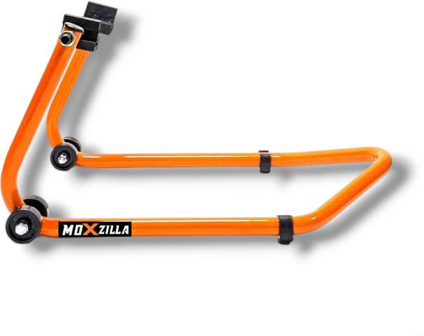 MOXZILLA Universal Paddock Stand Orange Suitable For All the Bikes Bike Storage Stand