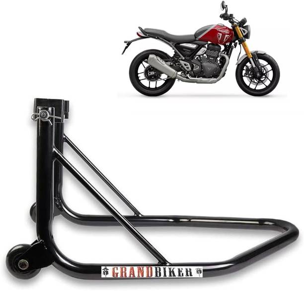 Grandbiker Rear Wheel Paddock for T.r.i.u.m.p.h speed 400 (Black) Bike Storage Stand